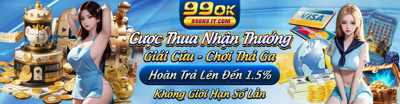 99OK - Nhà Cái Uy Tín Lâu Năm | Link 99ok com Đăng Ký +99K banner-99ok
